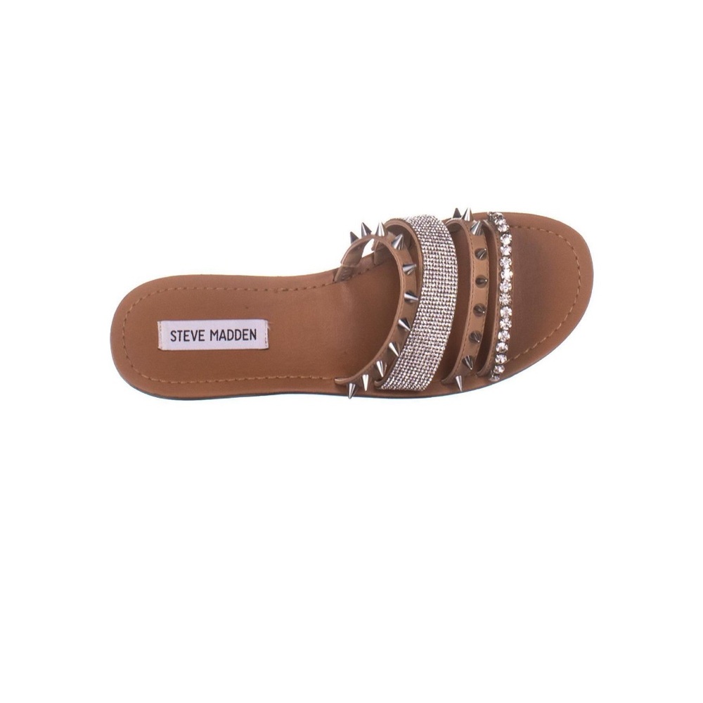 Steve Madden Spike and rhinestone sandal